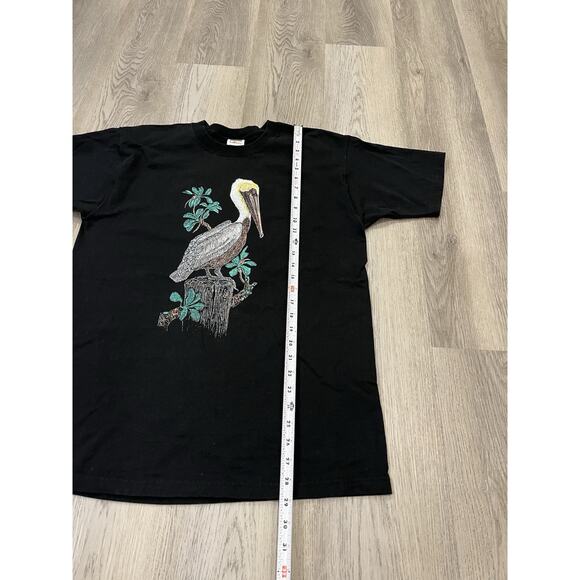 Lot of 2 Vintage Nature T-Shirt Size Large Y2K Alligator Pelican - Picture 12 of 14